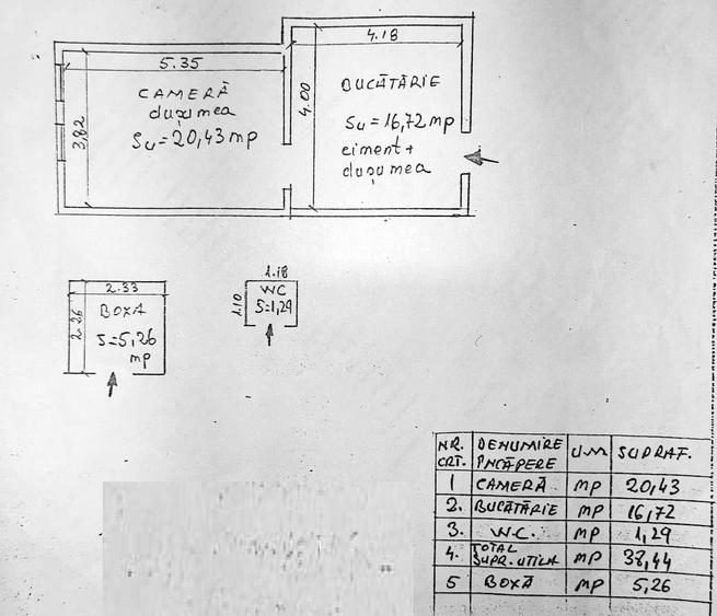 Apartament 2 camere , ultracentral , mobilat si utilat, str. Horea - 16