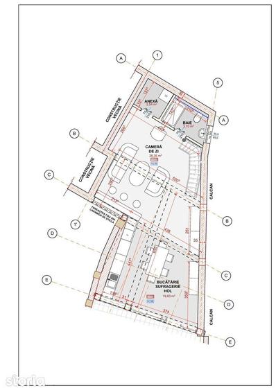 Teren ultracentral cu proiect si aut. de construc?ieoportunitate rara - 1