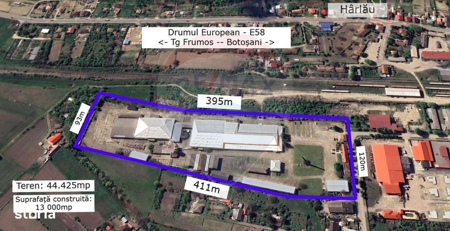 Teren Industrial de Vanzare 4.4 Ha - Zona industriala - Harlau - 4