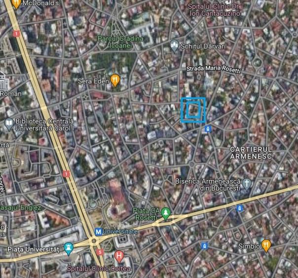 Armeneasca, teren pentru dezvoltare imobil S+P+3E+4,5R, urbanism de construire - 2