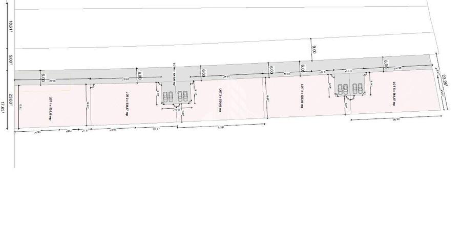Parcele teren 535 mp, front 37 ml, Padureni - 2