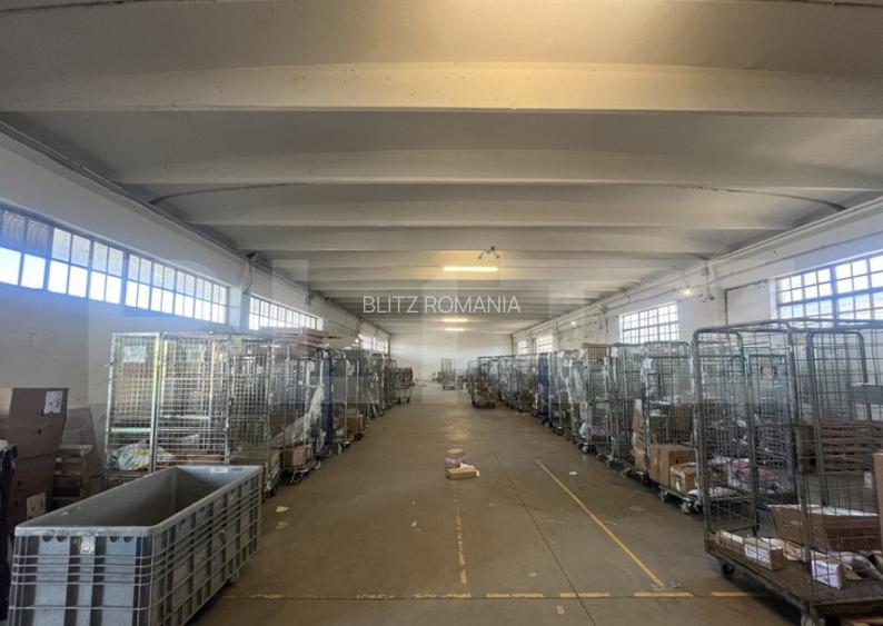 Spatiu industrial de inchiriat, 1200 mp, zona Sud Spatiu industrial de inchiriat, 1200 mp, zona Sud