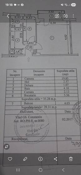Vând garsonieră confort 1 sporit decomandata etajul 1 din 4 zona Mihai Bravu  - 4