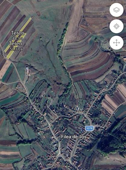 Vand teren extravilan Filea de jos - 1