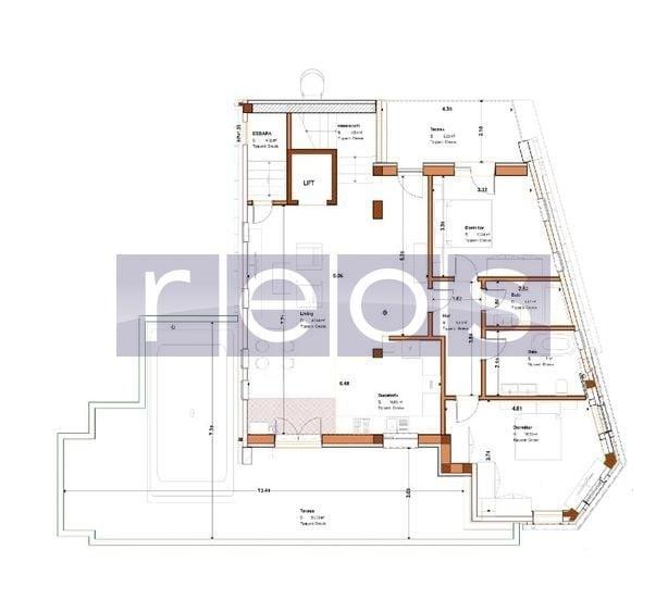 VANZARE PENTHOUSE 3 CAMERE | 180MP |  ZONA TINERETULUI - 1
