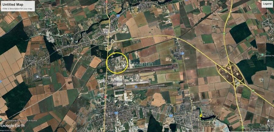 Teren cu autorizatie de construire in Otopeni