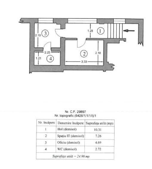 Spatiu comercial de inchiriat Piata Teatrului 3 - 5