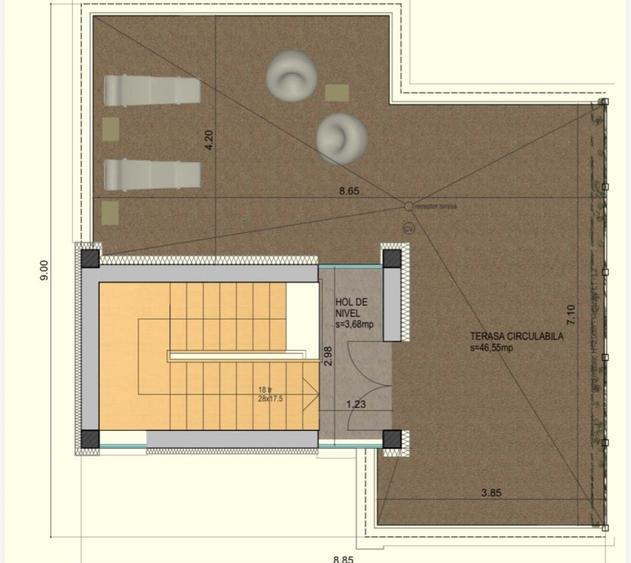 CASA P+1+ROOFTOP | 103MP + 70MP TERASE | BRAGADIRU | COMISION 0%!! - 4