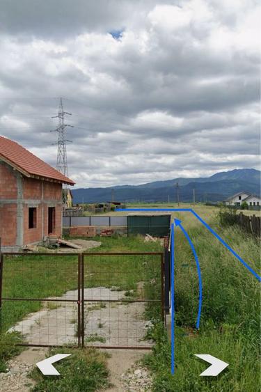 Teren Vulcan Brasov (Parcela casa in intravilan 870mp) - 1