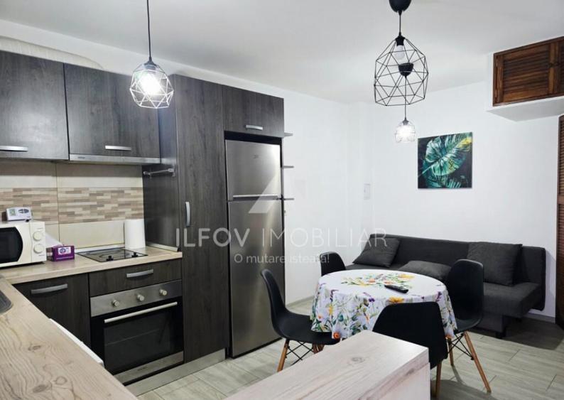 Studio 2 nivele 42mp, utilat si mobilat, curte 11mp, parcare - 9