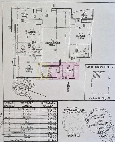 Apartament 4 camere, mobilat lux,  Edenia Titan - 8