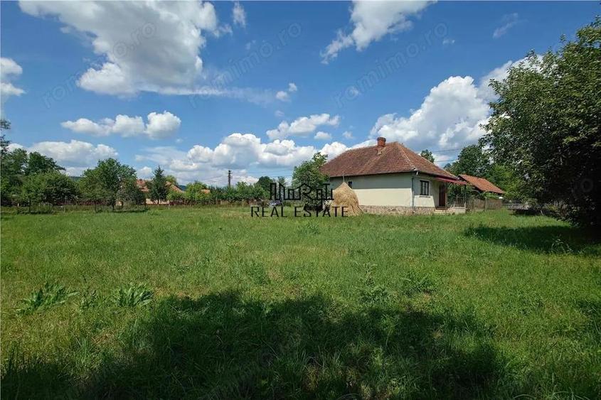 Teren generos si casa din caramida in satul istoric Tebea - 6