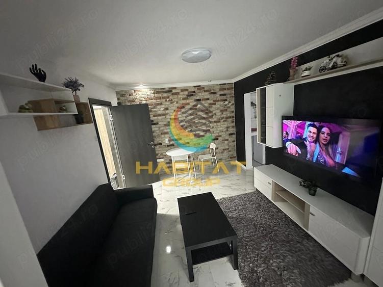 Apartament cu 2 camere semidecomandat, mobilat în Brâncoveanu