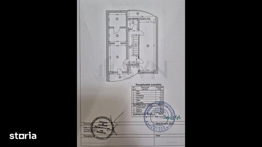 Casă cu 6 camere cu Teren 168 Mp în Central