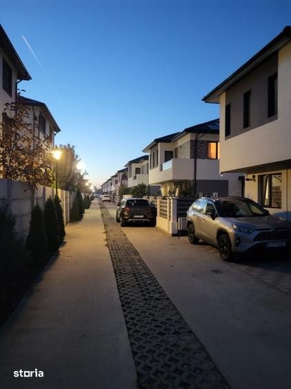 Vila individuala 126 mp construiti, mobilata si utilata modern Chiajna - 7