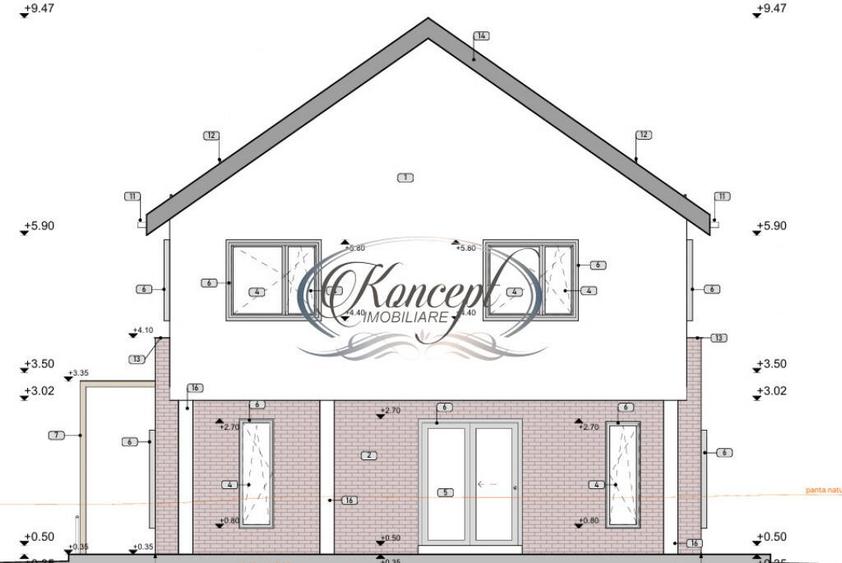 Teren autorizat cu proiect premium pentru casa individuala i - 4