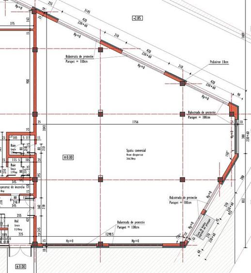 Inchiriere 270 mp spatiu comercial, clinica showroom, birouri, locatie de except - 1
