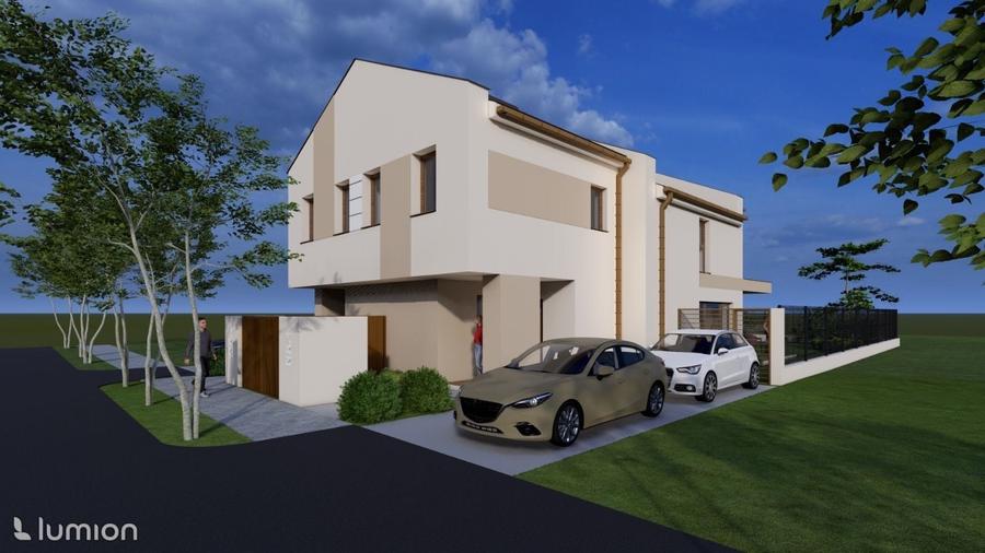 Comision 0% Duplex de vânzare  Dumbrăvița langa lac si padure 110mp utili - 3