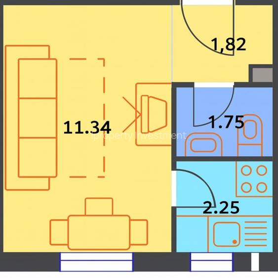 Titan, Postavarul | Garsoniera | Metrou 10min | Necesita Renovare