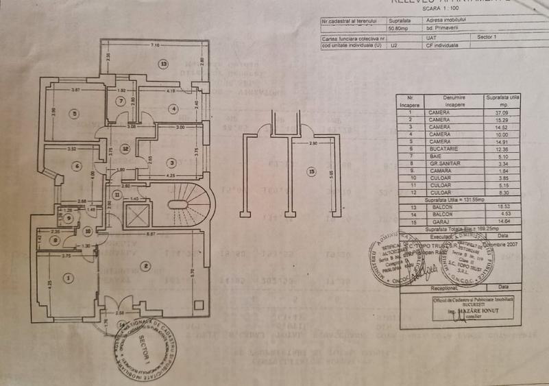 Inchiriere apartament Bd. Primaverii - stradal, 5 camere, etaj 1 - 13