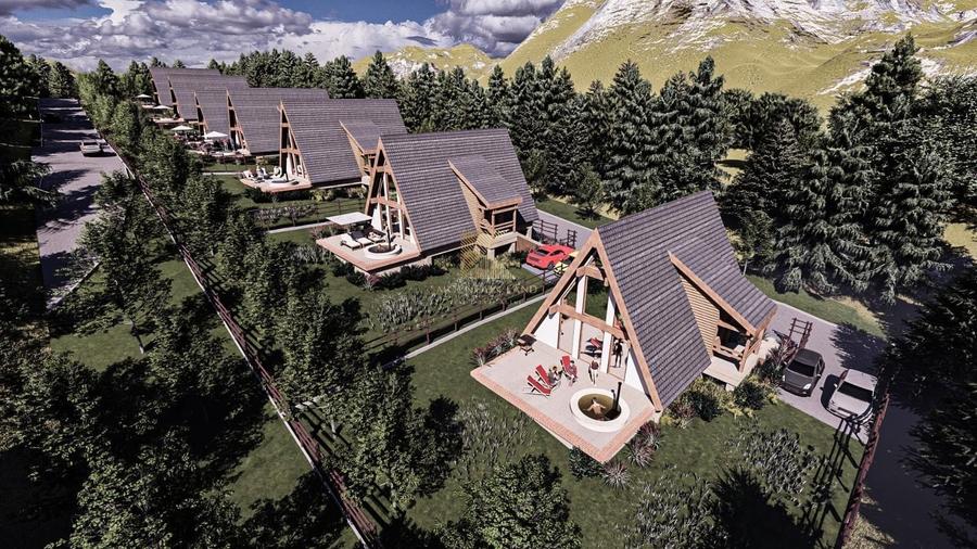Casa noua in faza de proiect | A-frame | ideala investitie | Rasnov - 1