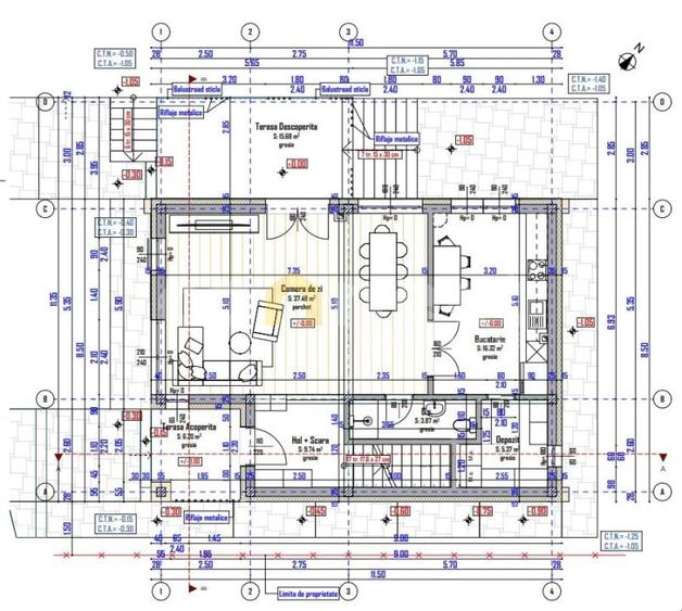 Casa cu 4 camere, 3 bai Teren 500 mp I Tureni - 7