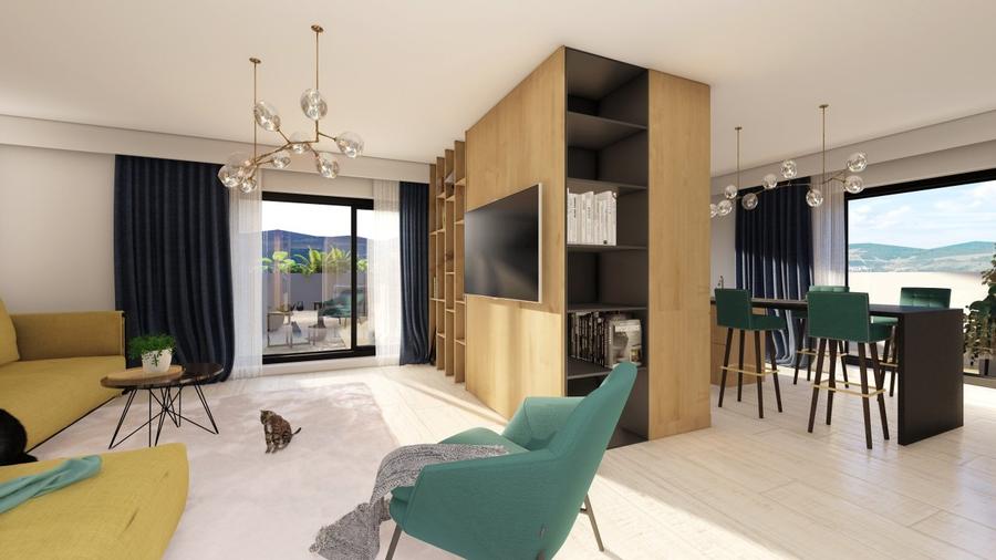 Penthouse, 4 camere, 94 mp cu cf  si parcare gratis in Wings - 5