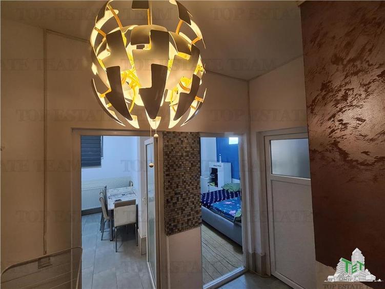 Garsoniera decomandata cu centrala proprie complet mobilata si utilata langa Ler - 3