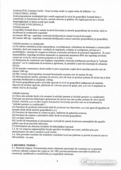 Teren Salicea, asfalt, utilitati, Certificat de Urbanism, 800 mp, 12,3m x 65m - 5