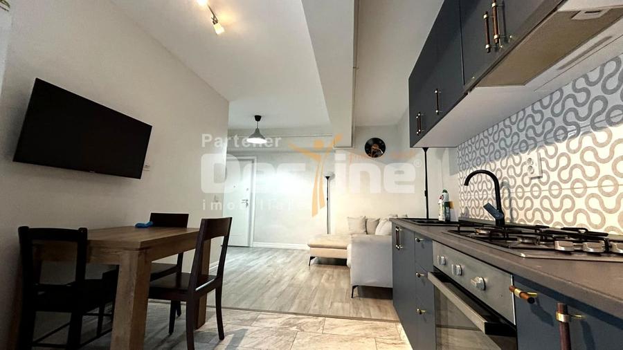 Apartament cu 2 camere semidecomandat, mobilat în Copou