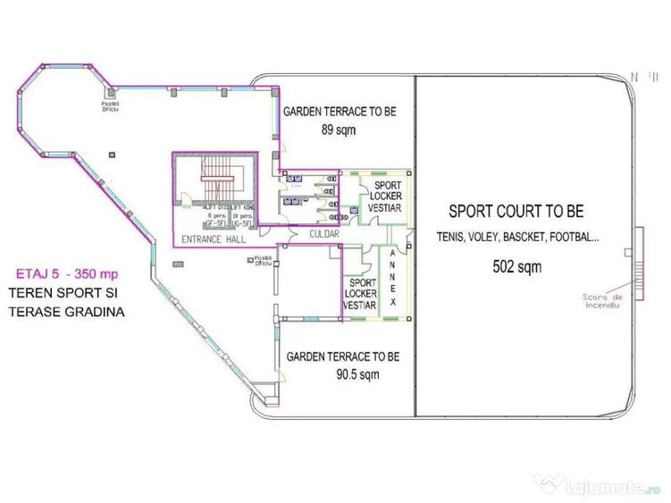 Avia?iei,S+P+5, 8800 mp, 81 locuri Parcare, Design unic - 4