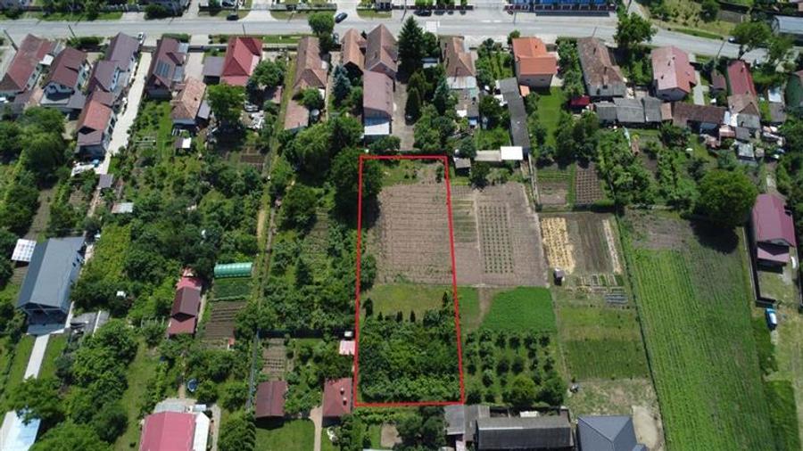 Teren Construcții intravilan de 1409 mp, în Sântana de Mureș