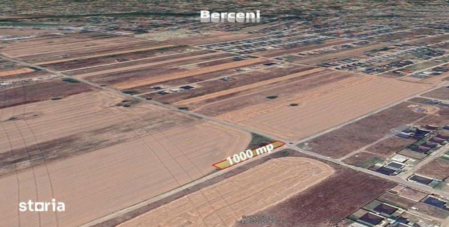 Teren 1000 mp Berceni, Ilfov - 1
