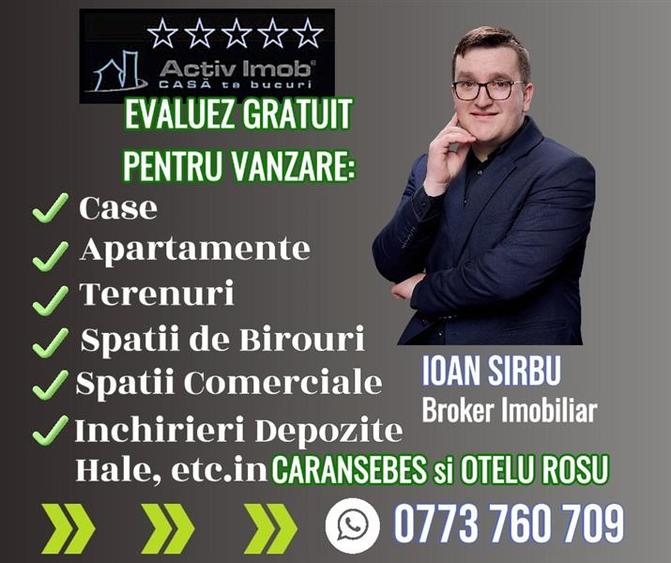 Apartament cu 2 camere decomandat, mobilat în Sud