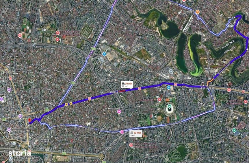 Lot de casa (500 mp) pe str. Baltii - Dobroiesti. Comision 0! - 2