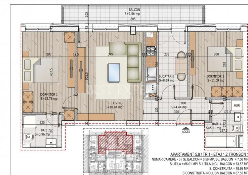 3 Camere Ideal Familie -Zona Linistita/Credit Ipotecar 15% - 1