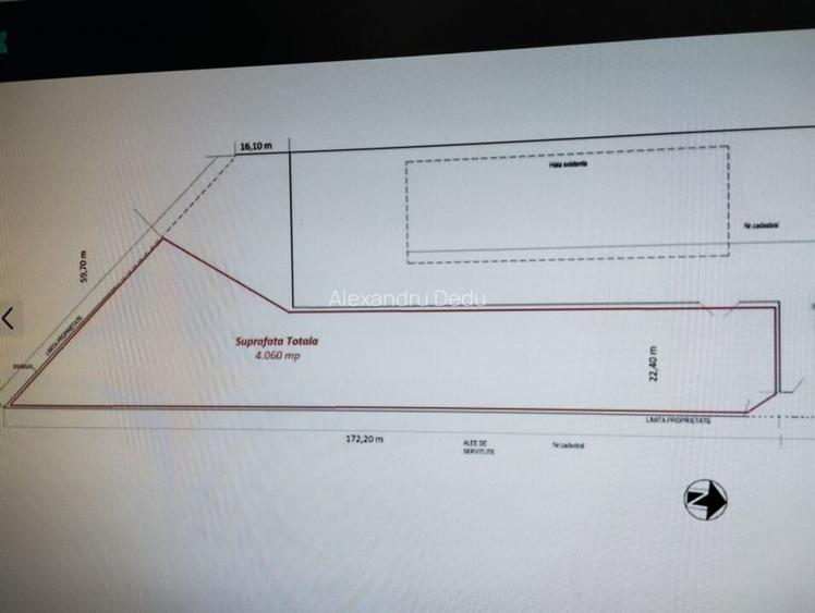 Inchiriere platforma betonata 4000 mp splaiul Dambovitei - centura Glina