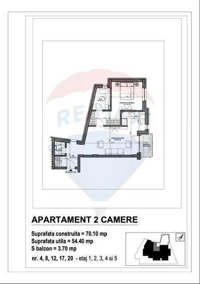 Apartament de vânzare 2 camere - Calea Moșilor - Bloc Nou - 8