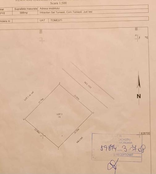 Teren ideal pentru construirea casei tale pozitie excelenta! - 2