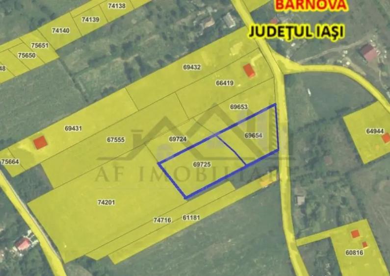 Ocazie! Barnova sat Todirel teren 4777mp intravilan str. as - 5