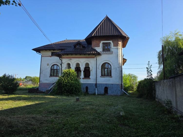 Judetul Prahova, in Poienarii Burchii, conac neoromanesc si teren 2.800 mp - 9