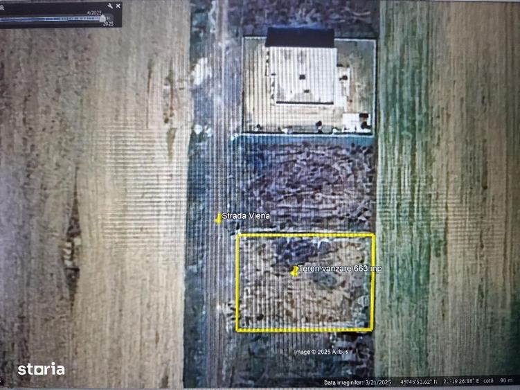 Teren de Vanzare 633 mp in Ghiroda Pret 69.900 Euro - 1