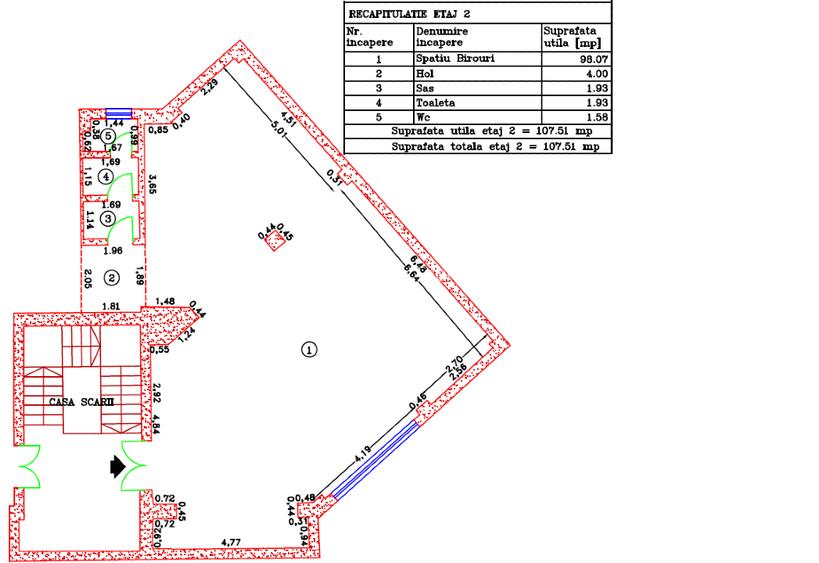 Spatiu comercial Pipera, 108 mp