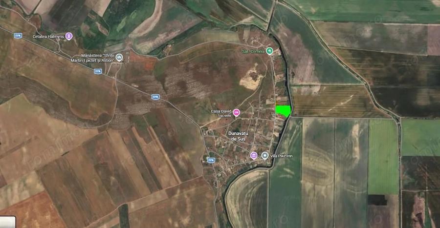 Teren de 10800 mp, în Dunavățu de Sus