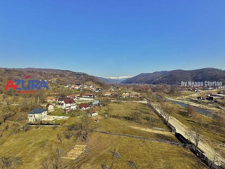 Teren 2500 mp în natură, Valea Bratia, priveliște spre munți - 1