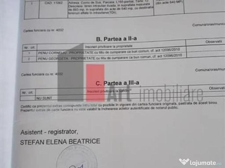 Teren de vanzare Breaza Cornu iesire la DN 1 - 2