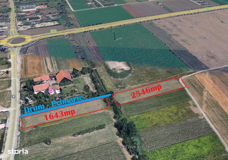 Teren 2545 Brasov Bartolomeu Nord Stupini la 100m de Strada Principala - 2