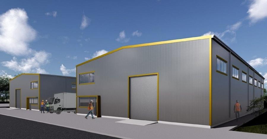 Doua hale noi alaturate - zona Drumul Intre Tarlale - Oxigenului - 2