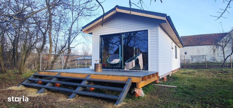 Tiny House-cu/fara teren sat. Grid - 40 km de Brasov sau 15 km Fagaras - 5