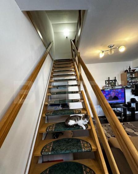 Apartament 3 camere, 84mp, mobilat utilat, scara interioara, - 8